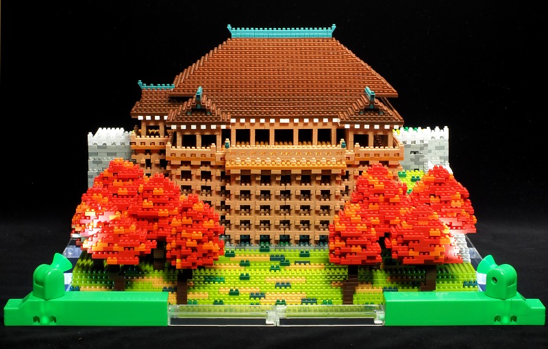 Nanoblockでつくる日本の世界遺産11～27清水寺 - パズル